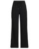 Lands' End Lands' End Knit High Rise Relaxed Straight Leg Side Stripe Pants - 5