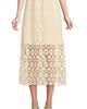 Lands' End Lands' End Lace Overlay Midi Skirt - 3