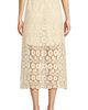 Lands' End Lands' End Lace Overlay Midi Skirt - 4