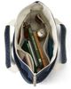 Lands' End Lands' End Large Denim Long Handle Zip Top Tote Bag - 3