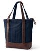 Lands' End Lands' End Large Waxed Canvas Tote Bag - 3