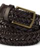 Lands' End Lands' End Leather Braid Belt - 1