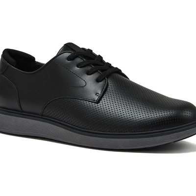 Lands' End Lands' End Leather Lace Up Derby Oxfords