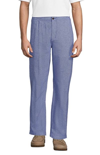 Lands' End Lands' End Linen Cotton E-Waist Pant