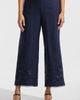Lands' End Lands' End Linen Embroidered Pants - 1