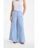Lands' End Lands' End Linen High Rise Palazzo Pants - 1