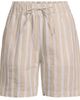 Lands' End Lands' End Linen High Rise Pull On 7" Shorts - 3