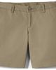 Lands' End Lands' End Little Girls Slim Plain Front Blend Chino Shorts - 2