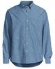 Lands' End Lands' End Long Sleeve Chambray Shirt - 5