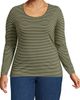 Lands' End Lands' End Long Sleeve Lightweight Jersey Scoop Neck T-Shirt - 4