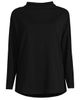 Lands' End Lands' End Long Sleeve Sport Knit Funnel Neck Top - 2