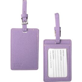 Lands' End Lands' End Luggage Tags 2-Pack, Travel Bag Tag, Suitcase Identifier