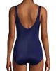 Lands' End Lands' End Mastectomy Chlorine Resistant Tugless One Piece Swimsuit Soft Cup - 2