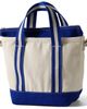Lands' End Lands' End Medium Denim Zip Top Tote Bag - 5