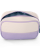 Lands' End Lands' End Medium Rectangular Dopp Kit for Travel, Striped Canvas Toiletry Bag with Top Zip - 5