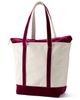 Lands' End Lands' End Medium Velvet Open Top Canvas Tote - 2