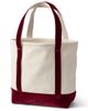 Lands' End Lands' End Medium Velvet Open Top Canvas Tote - 5