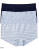 Lands' End Lands' End Mid Rise Boyshort Soft Fit Seamless 3 Pack Panties - 1