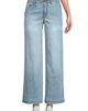 Lands' End Lands' End Mid Rise Denim Wide Leg Ankle Jeans - 3