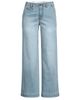 Lands' End Lands' End Mid Rise Denim Wide Leg Ankle Jeans - 5