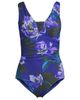 Lands' End Lands' End NEW SlenderSuit Grecian Adjustable Low Leg One Piece - 3