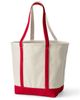 Lands' End Lands' End Open Top Long Handle Canvas Tote Bag - 2