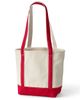 Lands' End Lands' End Open Top Long Handle Canvas Tote Bag - 5