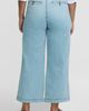 Lands' End Lands' End Petite Recover Denim Mid Rise Wide Leg Ankle Jeans - 2