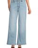 Lands' End Lands' End Petite Recover Denim Mid Rise Wide Leg Ankle Jeans - 3