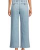 Lands' End Lands' End Petite Recover Denim Mid Rise Wide Leg Ankle Jeans - 4