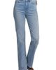 Lands' End Lands' End Petite Recover High Rise Straight Leg Blue Jeans - 3