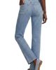 Lands' End Lands' End Petite Recover High Rise Straight Leg Blue Jeans - 4