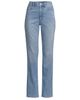 Lands' End Lands' End Petite Recover High Rise Straight Leg Blue Jeans - 5