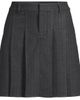 Lands' End Lands' End Plus Size Brushed Flannel Pleated Mini Skirt - 5