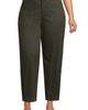 Lands' End Lands' End Plus Size Chino High Rise Barrel Leg Utility Ankle Pants - 1