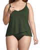 Lands' End Lands' End Plus Size Chlorine Resistant Tulip Hem Tankini Swimsuit Top - 3