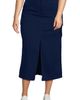 Lands' End Lands' End Plus Size Cool Fade Cargo Maxi Skirt - 1