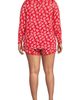 Lands' End Lands' End Plus Size Cooling 3 Piece Pajama Set - Long Sleeve Top Cami and Shorts - 2