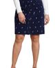 Lands' End Lands' End Plus Size Corduroy Mid Rise Button Through Above The Knee Skirt - 1