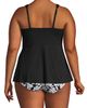 Lands' End Lands' End Plus Size DD-Cup Flutter Tankini Top - 2