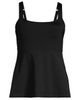 Lands' End Lands' End Plus Size DD-Cup Flutter Tankini Top - 3