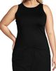 Lands' End Lands' End Plus Size DD-Cup High Neck UPF 50 Modest Tankini Swimsuit Top - 3