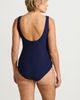 Lands' End Lands' End Plus Size DD-Cup Slender Tummy Control Chlorine Resistant Wrap One Piece Swimsuit - 2
