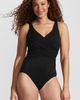 Lands' End Lands' End Plus Size DDD-Cup New SlenderSuit Wrap One Piece Swimsuit - 1