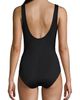 Lands' End Lands' End Plus Size DDD-Cup New SlenderSuit Wrap One Piece Swimsuit - 4