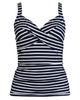 Lands' End Lands' End Plus Size DDD-Cup Tulip Hem Tankini Top - 3