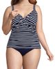 Lands' End Lands' End Plus Size DDD-Cup Tulip Hem Tankini Top - 4
