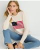 Lands' End Lands' End Plus Size Drifter Crew Neck Jersey Pull Over Sweater - 4