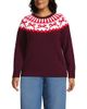Lands' End Lands' End Plus Size Drifter Raglan Crew Sweater - 1