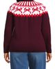 Lands' End Lands' End Plus Size Drifter Raglan Crew Sweater - 2
